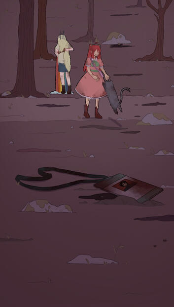 Background Design &amp; Illustration | Snippet: Wintapo E17 Little Red Cap | Software Used: Procreate