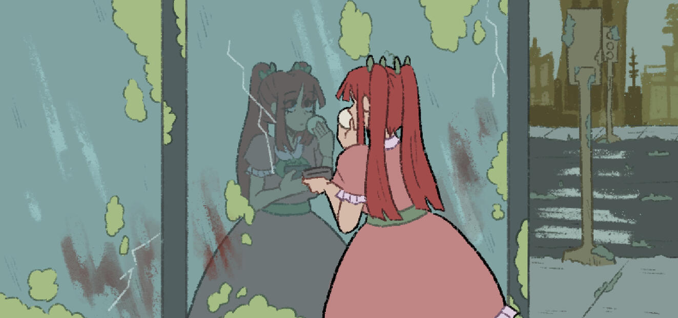 Background Design &amp; Illustration | Snippet: Wintapo E11 Sourced Naturally | Software Used: Procreate