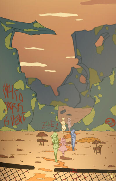 Background Design | Snippet: Wintapo Pilot II | Software Used: Procreate